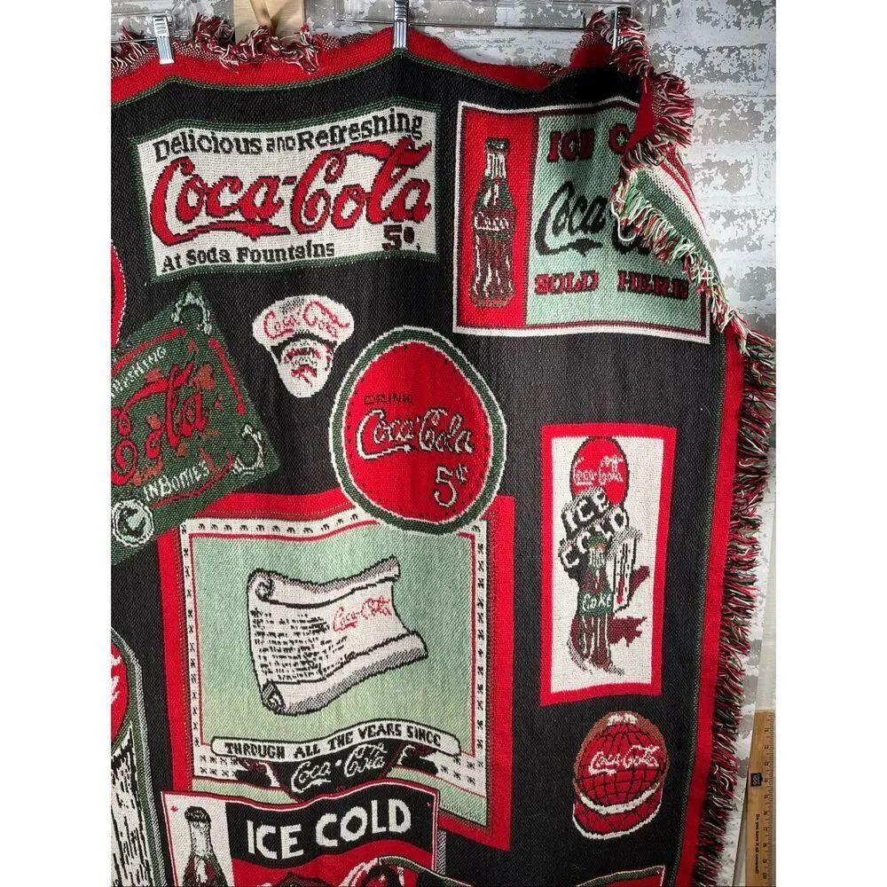 Coca Cola | throw blanket vintage